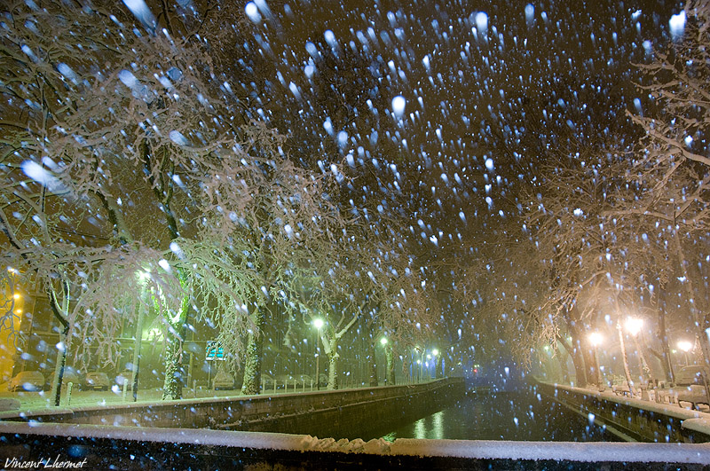 Neige Nîmes07/03/2010