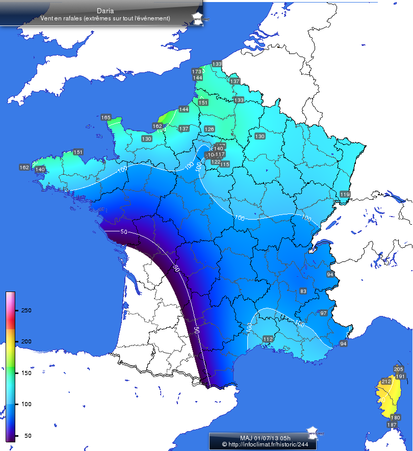 Carte d'événement HistorIC